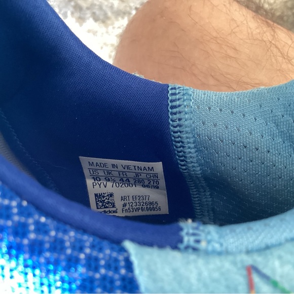 Pharrell Williams Human Race newish royal blue size 10 - Picture 7 of 7